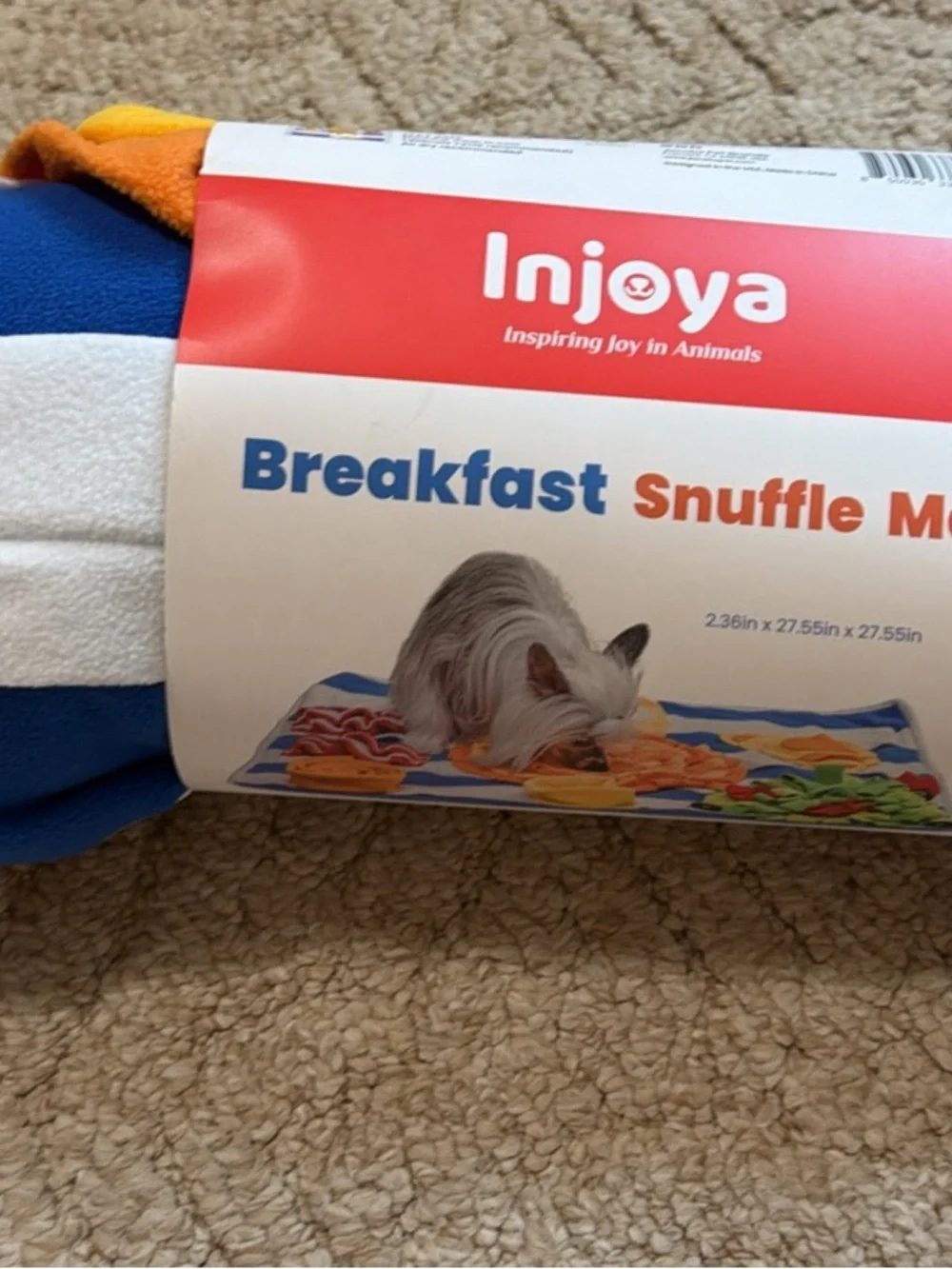 Breakfast Snuffle Mat - Blue & White